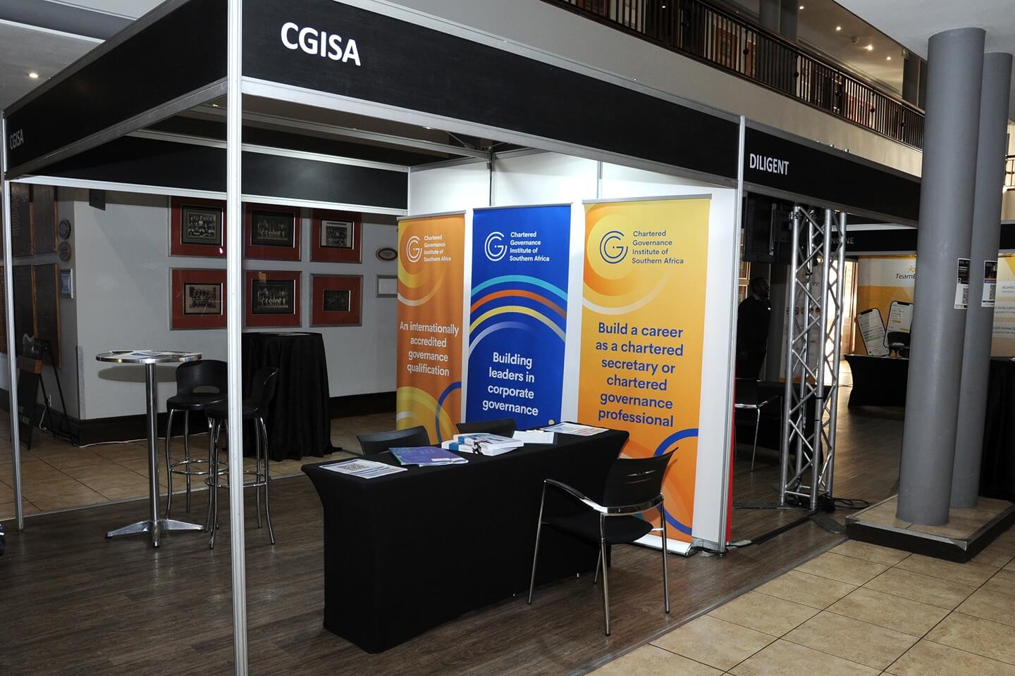 CGISA exhibition stand 