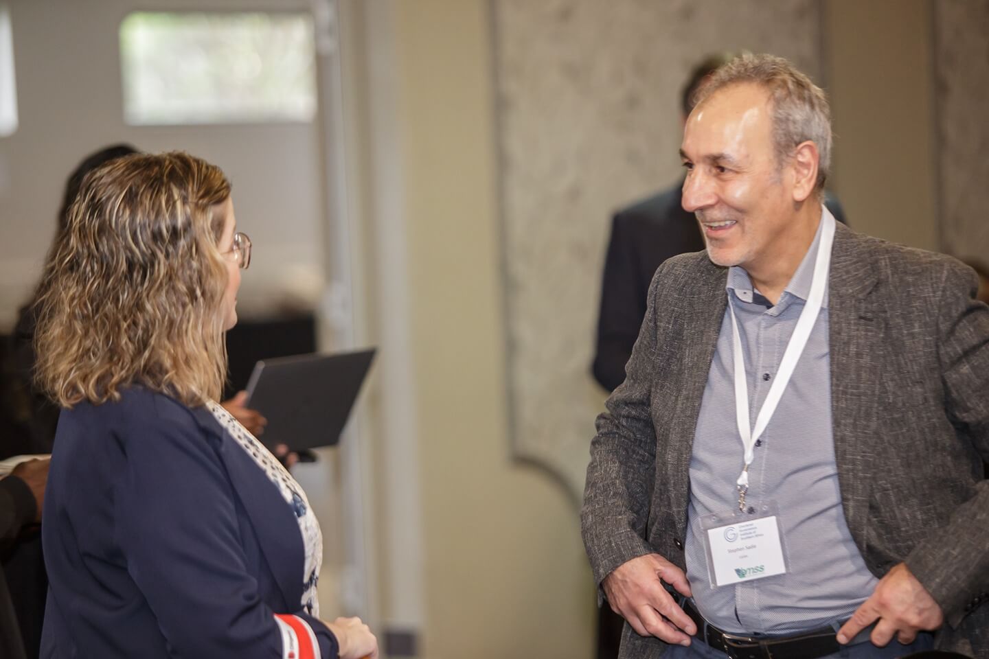 Karen Baldwin from Aspen Pharmacare and Stephen Sadie from CGISA